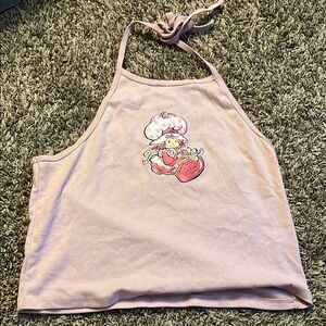 Strawberry Shortcake Sleeveless Tie Top